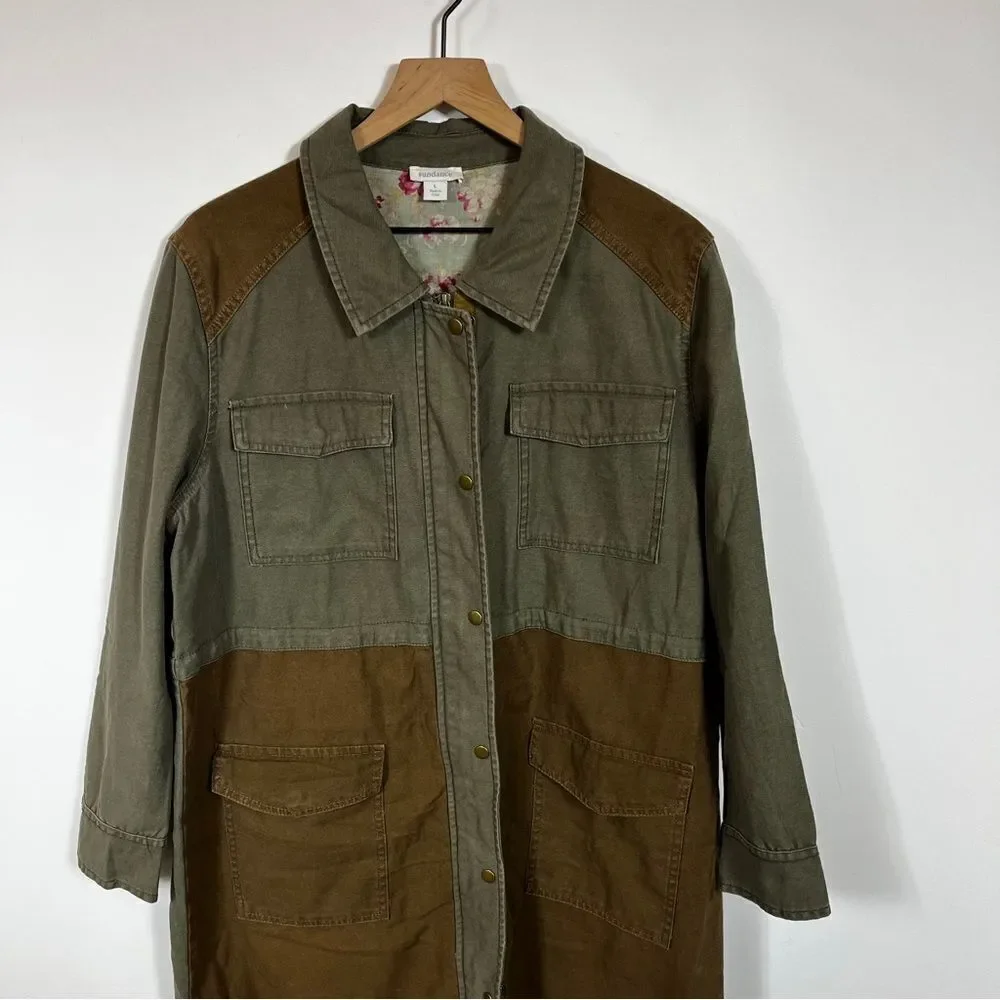 Sundance utility coat jacket | size L